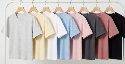 T-shirt basique à manches courtes pour femme