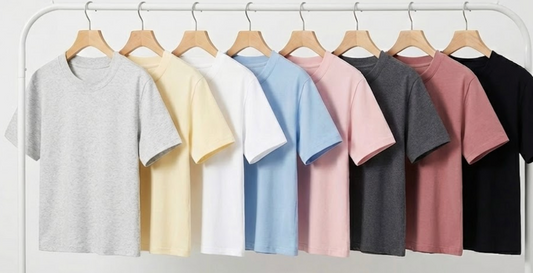 T-shirt basique à manches courtes pour femme
