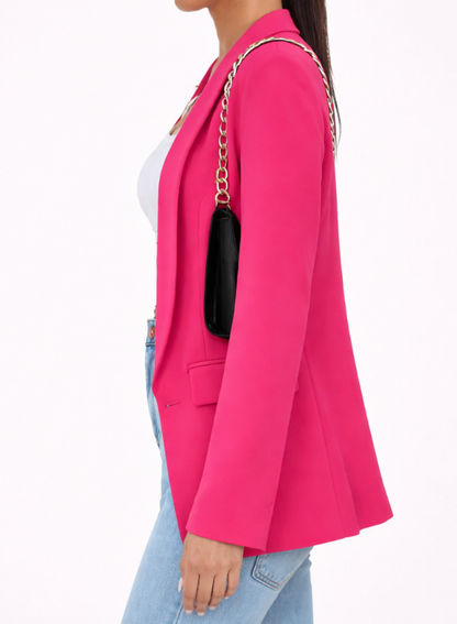 Blazer structuré à coupe élégante