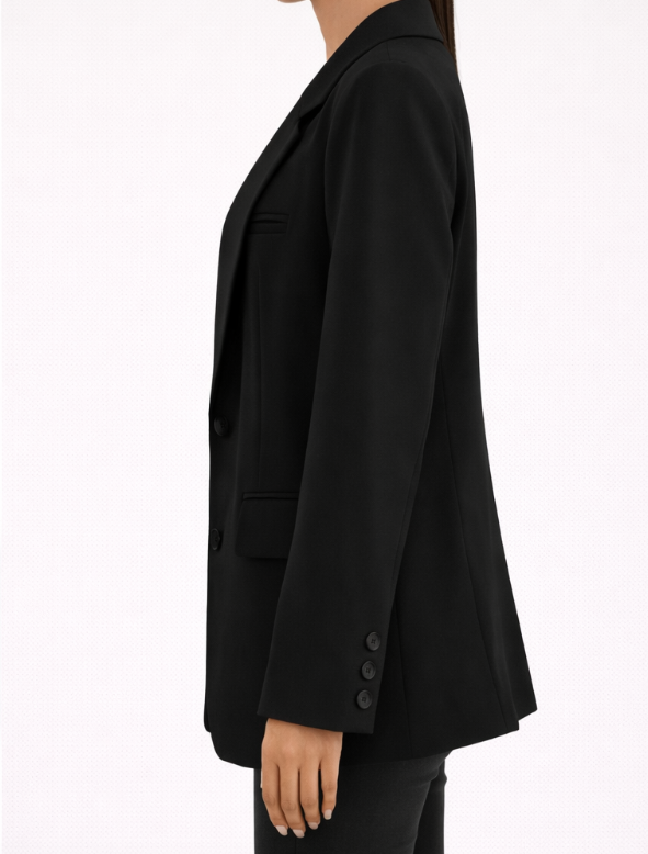 Blazer structuré à coupe élégante pour femme