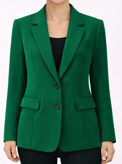 Blazer élégant à coupe structurée