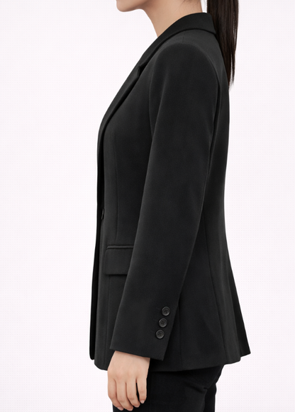 Blazer élégant à coupe structurée